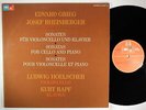 HOELSCHER Violoncello Sonatas Grieg, Rheinberger BASF MPS 2122397 STEREO GERMANY