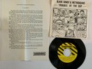 BLACK RANDY & THE METROSQUAD Signed 1st PRESS Dangerhouse 45,RARE PROMO BIO Punk