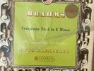BRAHMS Symphony No. 4 in E Minor Op. 98 Klemperer Columbia SAX 2350 Vinyl NM