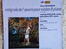 M. AUCLAIR G. JOY SCHUBERT Violin/Piano Music STEREO Erato STE 50137