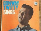CONWAY TWITTY-Sings LP RARE ORANGE COVER MGM 1959