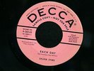 VINYL RECORD 45 SYLVIA SYMS DANCING CHANDELIER EACH DAY DECCA PROMO