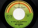 FUNK-DON GARDNER-MY BABY LIKES TO BOOGALOO/I WANTA KNOW WHERE DID OUR LOVE GO