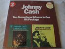 JOHNNY CASH TWO SENSATIONAL ALBUMS IN ONE HIT PACKAGE I WALK THE LINE/ ROCK ISLA