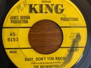 Northern Soul 45 The Brownettes - Baby Don't You Know HEAR  King
