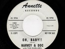 HARVEY (PHIL SPECTOR) & DOC (POMUS)/DWELLERS-ANNETTE 1002-OH, BABY /UNCLE KEV