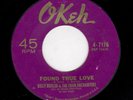 NORTHERN SOUL-BILLY BUTLER/FOUR ENCHANTERS-OKEH 7178-FOUND TRUE LOVE/LADY LOVE