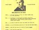 RARE GORDON RAMSEY--7'-PROMO 45+INSERT on PALLADIUM--(HURRY DOWN TO BLEECKER)-PS