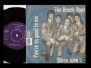THE BEACH BOYS SLOOP JOHN B & SO GOOD TO ME DANISH 45+PS 1966 SURF BEAT B WILSON