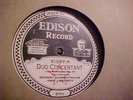 EDISON RECORD 10 INCH #51397 FROSINI SONATA IN C MAJOR / ANTHONY GIAMMATTEO