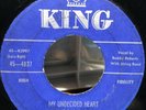 Bobby Roberts My Undecided Heart I'm Gonna Comb You Outta My Hair King 45-4837