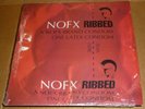 NOFX Ribbed LP EPITAPH RECORDS 1991 US orig+insert+colored translucent E-86410-1