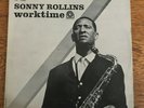 SONNY ROLLINS jazz LP PRESTIGE “Worktime” orig ’55 stereo Bergenfeld   NICE