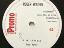 ROGER WATERS / PINK FLOYD • Three Wishes • RARE 45 PROMO 12