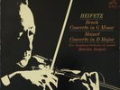 RCA LSC2652 Bruch:Violin Con #1/Mozart:Violin Con/Heifetz/NSO/Sargent,1S/4S,SD