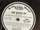 King 1162 (DJ)  Don Reno & Red Smiley SOME BEAUTIFUL DAY  78 rpm Bluegrass E/E+