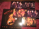 Mötley Crüe ?– New Tattoo - Set of 3 - Black Red Yellow LP + Postcards Limited