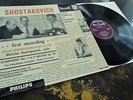 Shostakovich: Cello Concerto - Rostropovich **Philips Hi-Fi Stereo SABL 165 LP**