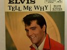 NM  ELVIS PRESLEY *PICTURE SLEEVE ONLY* Tell Me Why Blue River Promo 47-8740 ps