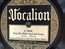 Vocalion 14848 Uncle Dave Macon KEEP MY SKILLET GREASY  78 rpm Country EE- 1924