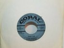 JOHNNY BURNETTE TRIO Tear It Up / You're Undecided RARE Sample 45 Coral 9-61651