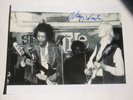 Johnny Winter Signed 11 X 14 With Jimi Hendrix The Scene New York Citry LOOK