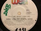 Danny Chan And Crystal Gayle Tell Me What Can I Do Australia Vinyl 45 7” Rare EX