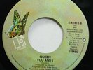 Rock 45 Queen - You And I / Long Away On Elektra