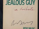 Bryan Ferry Signed Vinyl Roxy Music Autograph 7” Jealous Guy Single