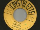 ROCKABILLY SURF TITTYSHAKER INSTROS - PORKY HARRIS  - HEAR -1958 CRYSTALETTE