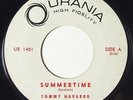 TOMMY NAVARRO Summertime / I'll Be Satisfied 45 on Urania R&B Popcorn