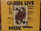 QUEEN LIVE P.N.W. MARCH 14, 1977 RARE  VINYL SPLATTER EX