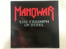 Manowar Double LP the Triumph of Stell 2 x Vinyl Made in Germany 2 x Vinyl