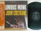 THELONIOUS MONK WITH JOHN COLTRANE SAME RIVERSIDE SMJ-6149 Japan OBI MONO LP