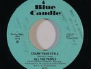 Funk 45 ALL THE PEOPLE Cramp Your Style on Blue Candle VG++/NM