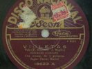 IGNACIO CORSINI - 78 RPM - VIOLETAS / DONDE ESTAS CORAZON - DISCO NACIONAL 18623