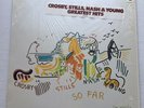 CSNY So Far (SD 19119) Crosby Stills Nash Young Greatest Hits Sticker Shrink LP