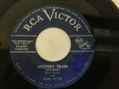 ROCKABILLY Elvis Presley MYSTERY TRAIN RCA 45 very rare Canadian pressing blue