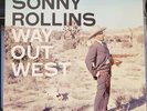 Sonny Rollins - Way Out West - jazz reissue LP record excellent, cover VG