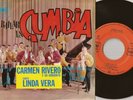 Hot Mexico Cumbia 45 EP CARMEN RIVERO & LINDA VERA Cumbia del Monte CBS Hear mp3