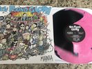 New Found Glory 'Mania' Pink/black swirl Ramones vinyl record