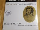 LIving Stereo LSC1992 Heifetz Munch Beethoven Violin Concerto 45rpm