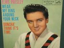 Elvis Presley RCA 47-7240 Wear My Ring Your Neck 45 W/ Sleeve NM Original 1958