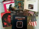 JOHNNY CASH America Man In Black Strawberry Cake Hits + LP Vinyl Records 7 Lot