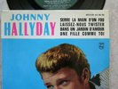 johnny hallyday rare ep serre la main pochette glacee label vert verso different
