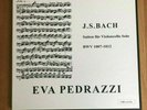EVA PEDRAZZI BACH 6 CELLO SUITES MIRECOURT SIGNED NUMBERED 259/300 3LP BOX SWISS