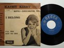 KATHY KIRBY I BELONG DECCA 7