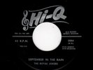 RARE DOOWOP-ROYAL JOKERS-HI-Q 5004-SEPTEMBER IN THE RAIN/SPRING