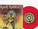 IRON MAIDEN   NUMBER OF THE BEAST   1982 UK EMI    RED VINYL ORIGINAL w/PIC SLV