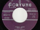 NOLAN STRONG & DIABLOS - Fortune 519 (purple lbl) - You Are - VG+ DOO-WOP 45 1st